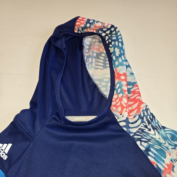 Adidas Running Climalite Hooded Running Shirt Women's Size Small - Picture 5 of 8